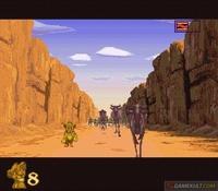 une photo d'Ã©cran de Le Roi Lion sur Nintendo Super Nes